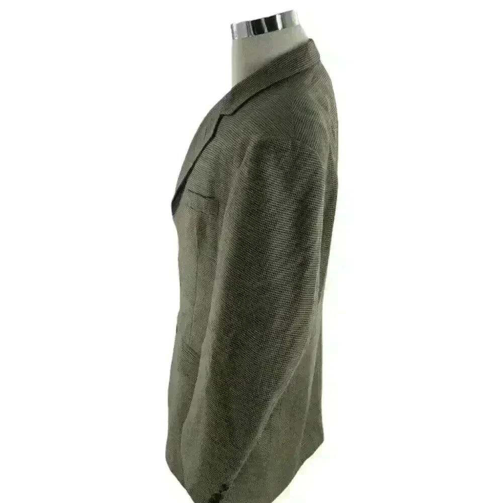 Gianfranco  Italy 100% Wool Fully Lined 3 Button  Coat Jacket Men